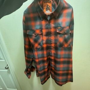 DIXXON Men's Red and Black Plaid Shirt sound of freedom 3 xl